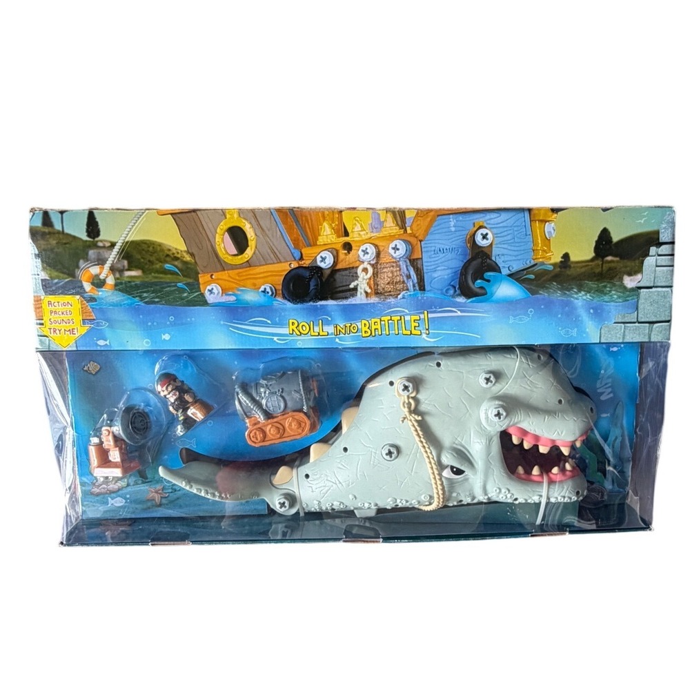 Little Tikes Kingdom Builders S.S. Wailin' Whaler Pirate Ship Playset New